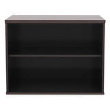 Alera Open Office Low Storage Cabinet Credenza, 29 1-2 X 19 1-8x 22 7-8, Walnut