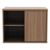 Alera Open Office Low Storage Cabinet Credenza, 29 1-2 X 19 1-8x 22 7-8, Walnut