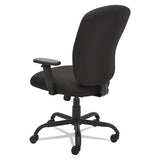 Alera Mota Series Big And Tall Chair, Supports Up To 450 Lbs, Black Seat-black Back, Black Base