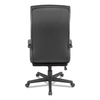 Alera Oxnam Series High-back Task Chair, Supports Up To 275 Lbs, 17.56" To 21.38" Seat Height, Black Seat-back, Black Base
