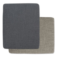 Seat Cushion For File Pedestals, 14.88w X 19.13d X 2.13h, Smoke