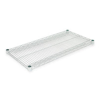 Industrial Wire Shelving Extra Wire Shelves, 36w X 18d, Silver, 2 Shelves-carton