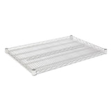 Industrial Wire Shelving Extra Wire Shelves, 36w X 24d, Silver, 2 Shelves-carton