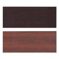 Reversible Laminate Table Top, Rectangular, 59 1-2w X 23 5-8,med Cherry-mahogany