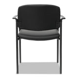 Alera Sorrento Series Ultra-cushioned Stacking Guest Chair, Black Seat-black Back, Black Base, 2-carton