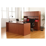 Alera Valencia Series Straight Front Desk Shell, 65w X 29.5d X 29.63h, Cherry