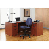 Alera Valencia Series Straight Front Desk Shell, 65w X 29.5d X 29.63h, Cherry