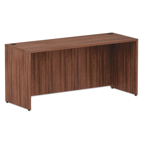 Alera Valencia Series Credenza Shell, 65w X 23.63d X 29.5h, Modern Walnut