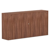 Alera Valencia Series Hutch, 3-comp, 70.63w X 15d X 35.38h, Modern Walnut