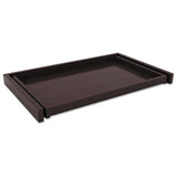 Alera Valencia Series Center Drawer, 24.5w X 15d X 2h, Espresso