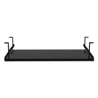 Alera Valencia Series Underdesk Keyboard-mouse Shelf, 28w X 12d, Black