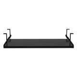 Alera Valencia Series Underdesk Keyboard-mouse Shelf, 28w X 12d, Black