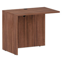 Alera Valencia Series Reversible Return-bridge Shell, 35w X 23 5-8d X 29 1-2h, Mahogany