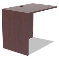 Alera Valencia Series Reversible Return-bridge Shell, 35w X 23 5-8d X 29 1-2h, Mahogany