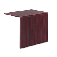 Alera Valencia Series Reversible Return-bridge Shell, 35w X 23 5-8d X 29 1-2h, Mahogany