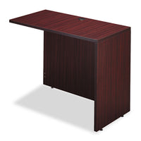 Alera Valencia Series Reversible Return-bridge Shell, 42w X 23 5-8d X 29 1-2h. Mahogany