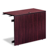 Alera Valencia Series Reversible Return-bridge Shell, 42w X 23 5-8d X 29 1-2h. Mahogany