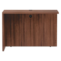 Alera Valencia Series Reversible Return-bridge Shell, 42w X 23 5-8d X 29 1-2h, Modern Walnut