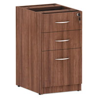 Alera Valencia Box-box-file Full Pedestal, 15.63w X 20.5d X 28.5h, Espresso