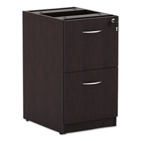 Alera Valencia File-file Drawer Full Ped, 15.63w X 20.5d X 28.5h, Espresso