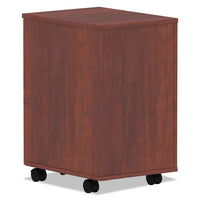 Alera Valencia Series Mobile File-file Pedestal, 15.38w X 20d X 26.63h, Medium Cherry