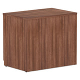 Alera Valencia Series Storage Cabinet, 34 1-8w X 22 7-8d X 29 1-2h, Modern Walnut