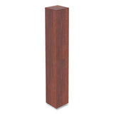 Alera Valencia Series Narrow Profile Bookcase, Six-shelf, 11.81w X 11.81d X 71.73h, Medium Cherry