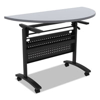 Alera Valencia Flip Training Table Base, Modesty Panel, 28.5 X 19.75 X 28.5, Black