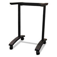 Alera Valencia Series Training Table T-leg Base, 24 1-2w X 19 3-4d X 28 1-2h, Black