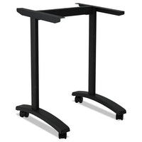 Alera Valencia Series Training Table T-leg Base, 24 1-2w X 19 3-4d X 28 1-2h, Black