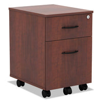 Alera Valencia Series Mobile Box-file Pedestal, 15.88w X 19.13d X 22.88h, Medium Cherry