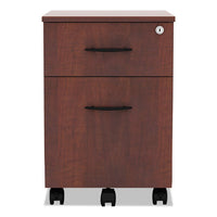 Alera Valencia Series Mobile Box-file Pedestal, 15.88w X 19.13d X 22.88h, Medium Cherry