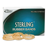 Sterling Rubber Bands, Size 14, 0.03" Gauge, Crepe, 1 Lb Box, 3,100-box