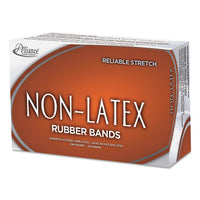 Non-latex Rubber Bands, Size 19, 0.04" Gauge, Orange, 1 Lb Box, 1,440-box