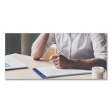 Perforated Writing Pads, Wide-legal Rule, White Sheets, 8.5 X 11.75, 50 Sheets, Dozen