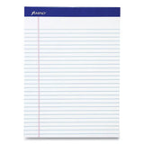 Perforated Writing Pads, Wide-legal Rule, White Sheets, 8.5 X 11.75, 50 Sheets, Dozen