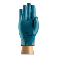 Hynit Nitrile Gloves, Blue, Size 7 1-2