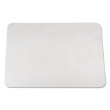 Krystalview Desk Pad With Antimicrobial Protection, 22 X 17, Clear