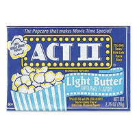 Microwave Popcorn, Light Butter, 2.75 Oz Bag, 36-carton