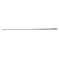 Slimline Pen-size Pocket Pointer W-clip, Extends To 24-1-2", Silver