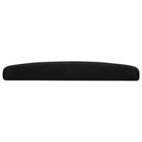 Memory Foam Wrist Rests, 2 7-8" X 18" X 1, Black