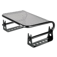 Metal Art Monitor Stand Risers, 4 3-4 X 8 3-4 X 2 1-2, Black