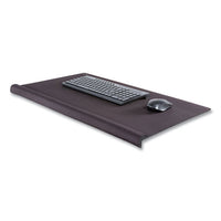 Ergoedge Wrist Rest Deskpad, 29.5 X 16.5 X 1.5, Black