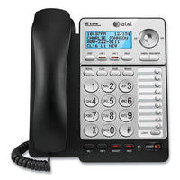 Ml17928 Two-line Corded Speakerphone, Black-silver