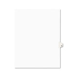 Preprinted Legal Exhibit Side Tab Index Dividers, Avery Style, 10-tab, 16, 11 X 8.5, White, 25-pack, (1016)