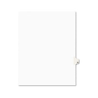 Preprinted Legal Exhibit Side Tab Index Dividers, Avery Style, 10-tab, 18, 11 X 8.5, White, 25-pack, (1018)