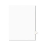 Preprinted Legal Exhibit Side Tab Index Dividers, Avery Style, 10-tab, 21, 11 X 8.5, White, 25-pack, (1021)