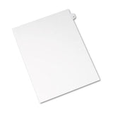 Preprinted Legal Exhibit Side Tab Index Dividers, Avery Style, 10-tab, 27, 11 X 8.5, White, 25-pack, (1027)