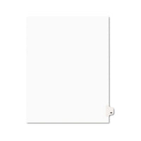 Preprinted Legal Exhibit Side Tab Index Dividers, Avery Style, 10-tab, 49, 11 X 8.5, White, 25-pack, (1049)