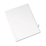 Preprinted Legal Exhibit Side Tab Index Dividers, Avery Style, 10-tab, 55, 11 X 8.5, White, 25-pack, (1055)